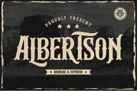 Albertson font