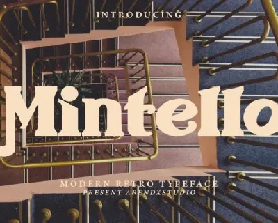 Mintello font