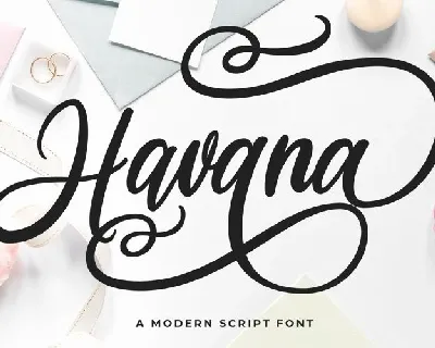 Havana font