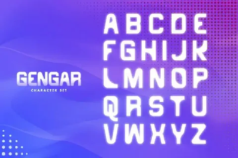 Gengar Display font