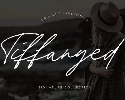 Tiffanyed font