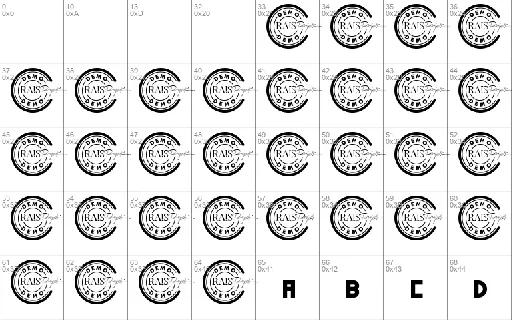 Transonic Demo font