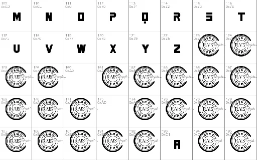 Transonic Demo font