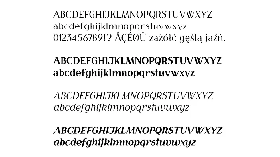 Simply Serif font