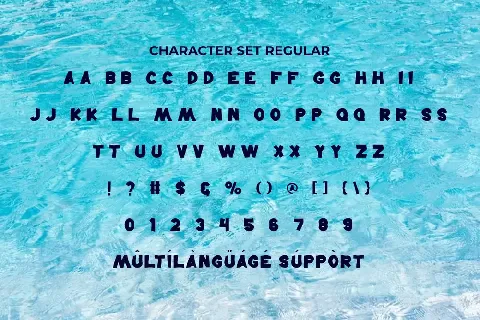 Ocean Series Demo font