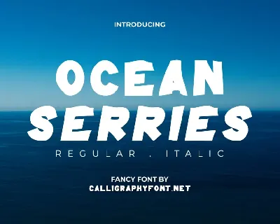 Ocean Series Demo font