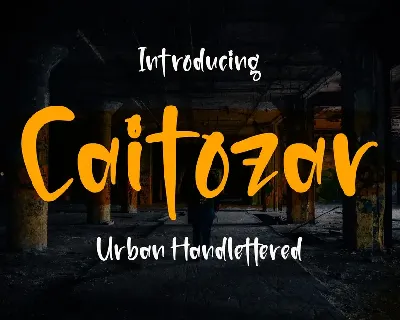 Caitozar font