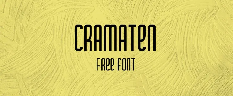 Cramaten Free font