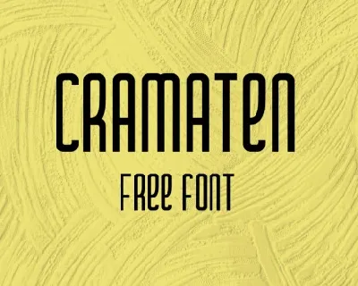 Cramaten Free font