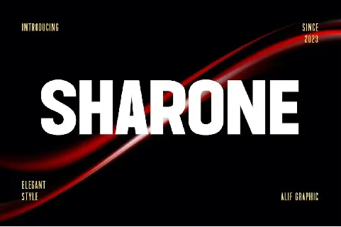 Sharone font