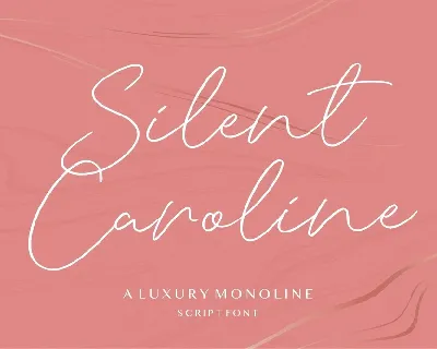 Silent Caroline font
