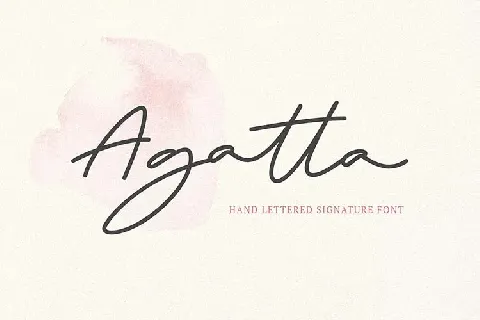 Agatta font