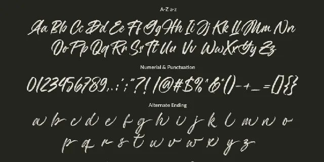 Mandoul Brush PERSONAL USE ONLY font