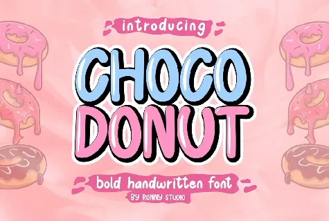 Choco Donut font