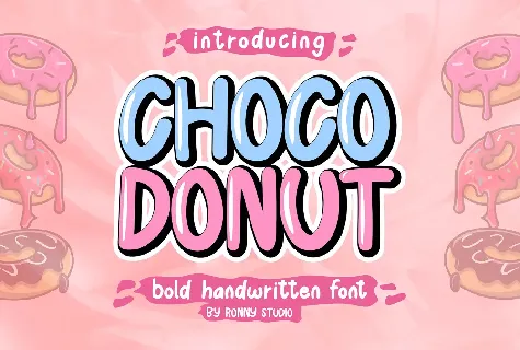 Choco Donut font