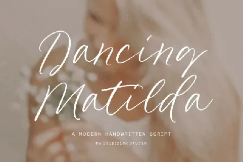 Dancing Matilda font