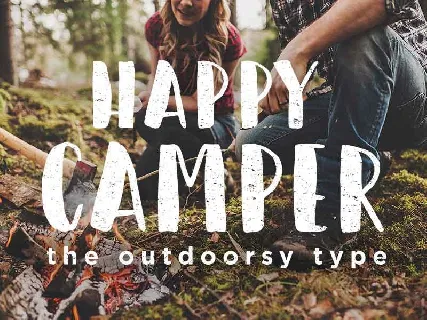 Happy Camper Free font