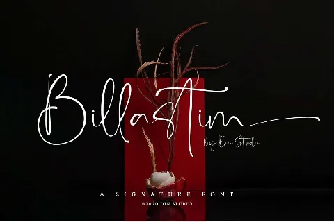 Billastim font