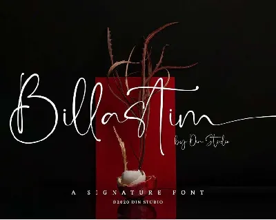 Billastim font