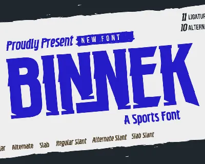 BINNEK font