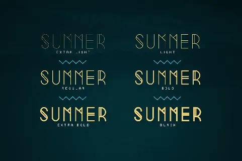 Summer Display font
