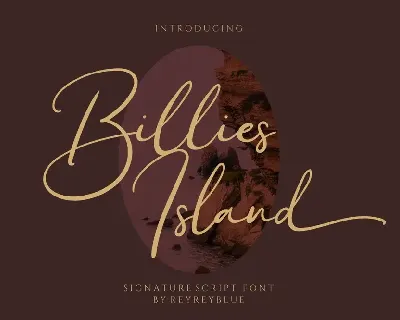 Billies Island font