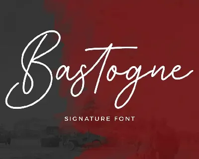 Bastogne font
