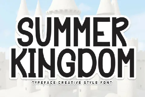 Summer Kingdom Display font