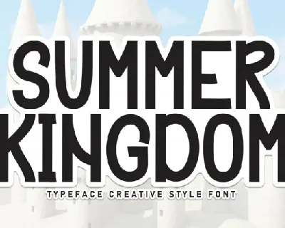 Summer Kingdom Display font