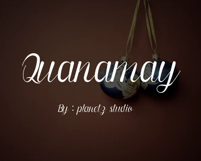 Quanamay font