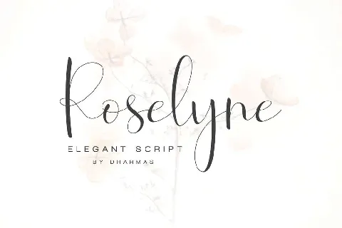 Roselyne Script Free font