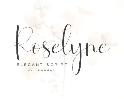 Roselyne Script Free font