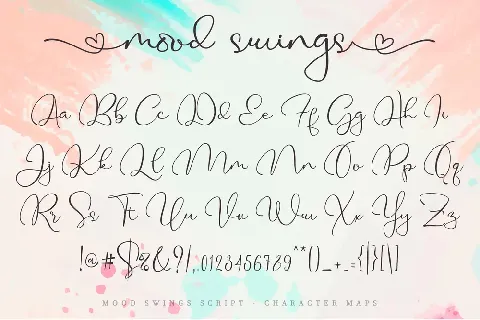 Mood Swings font