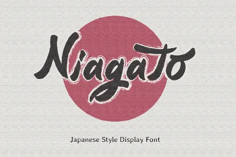 Niagato - Personal Use font