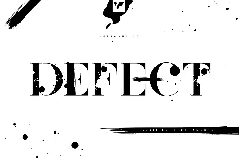 Defect font