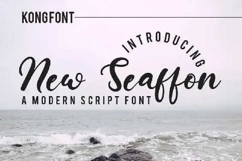 New Seaffon Script font