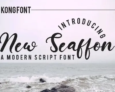 New Seaffon Script font