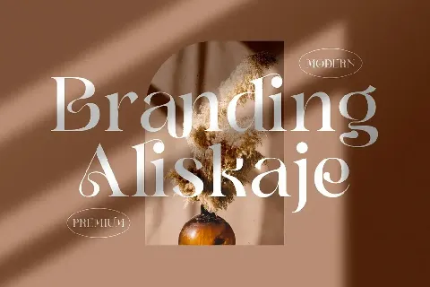 Branding Aliskaje font