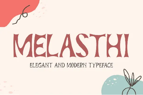 MELASTHI font