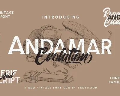 Andamar Family Free font