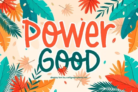 Power Good Demo font