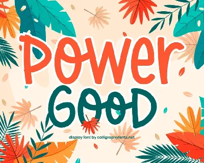 Power Good Demo font