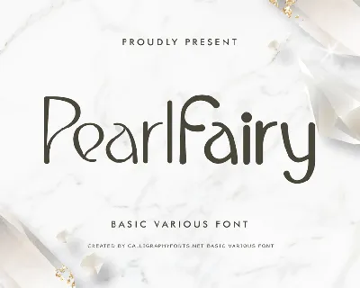 Pearl Fairy Demo font