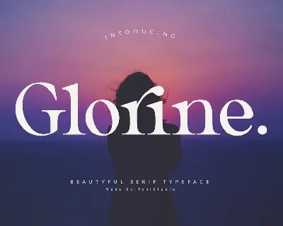 Glorine font