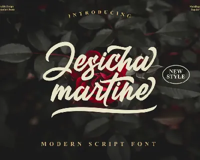 Jesicha Martine font