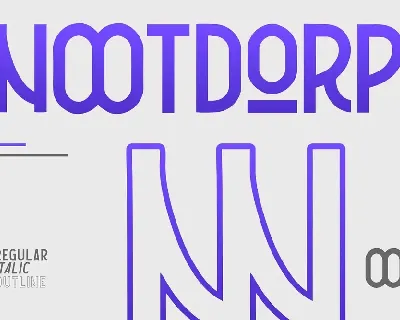 Nootdorp Typeface font