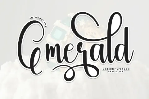 Emerald Script font