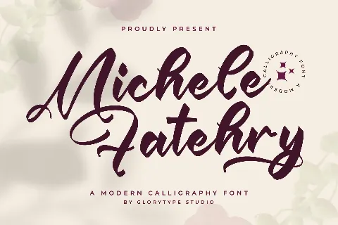 Michele Fatehry font