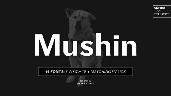 Mushin font