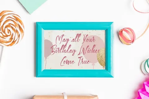 BirthdayBagel font